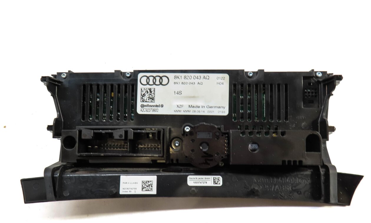 Thumbnail 5: 13-17 AUDI A4 S4 A5 S5 RS5 Q5 SQ5 (B8 8K 8T 8R) HEATER A/C TEMPERATURE CONTROL