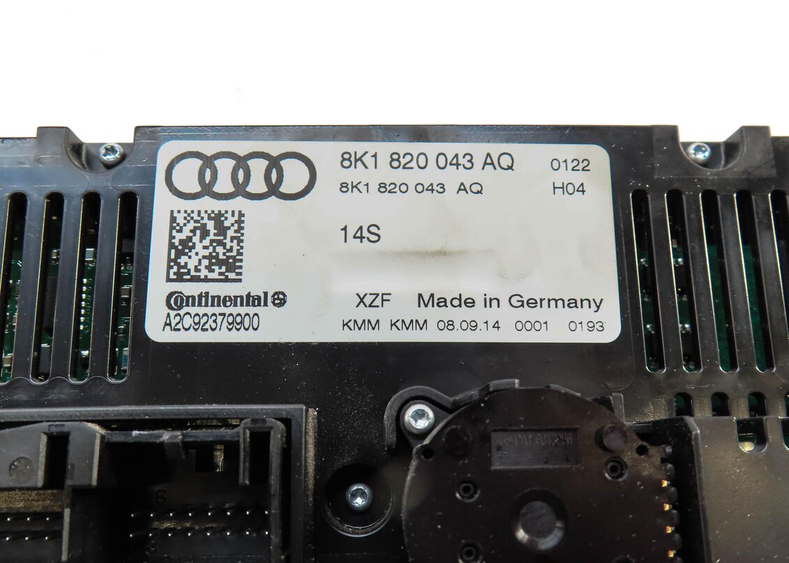 Thumbnail 6: 13-17 AUDI A4 S4 A5 S5 RS5 Q5 SQ5 (B8 8K 8T 8R) HEATER A/C TEMPERATURE CONTROL