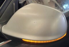 Thumbnail 2: 2015-2017 AUDI Q5 SQ5 (B8 8R) LEFT - PFOLD AUTODIM BLIND SPOT DOOR MIRROR (GRAY)