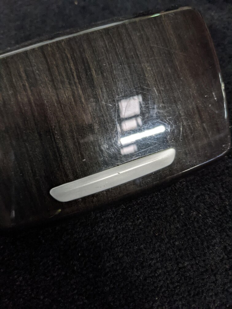 Thumbnail 35: 2013 BMW 535i (F10) DASH DOOR CONSOLE WOOD GRAIN TRIM SET (FINELINE ANTHRACITE)