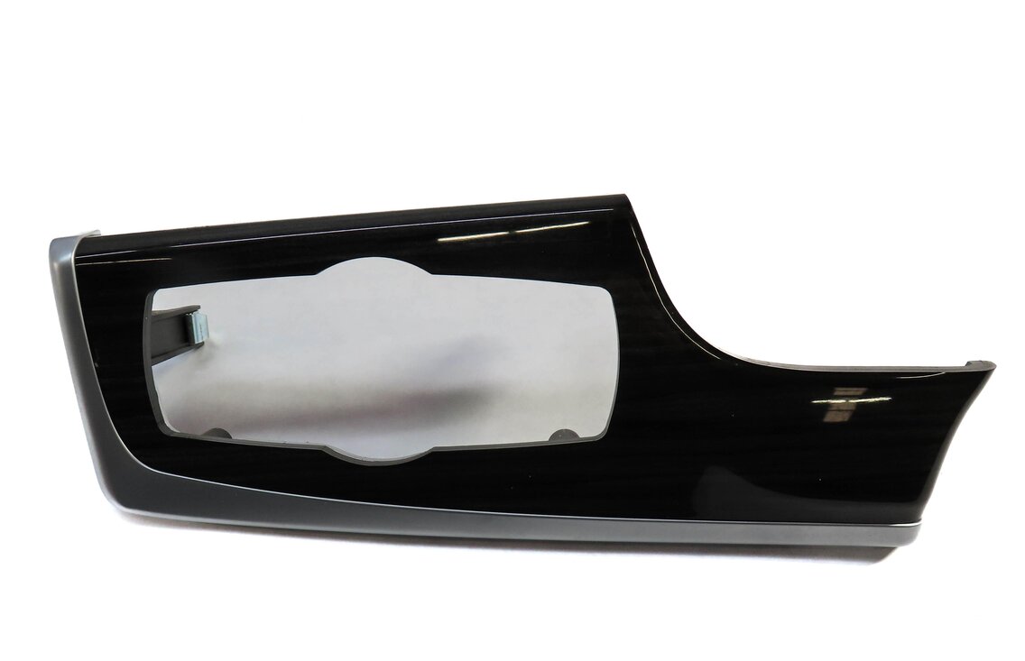 Thumbnail 6: 2013 BMW 535i (F10) DASH DOOR CONSOLE WOOD GRAIN TRIM SET (FINELINE ANTHRACITE)
