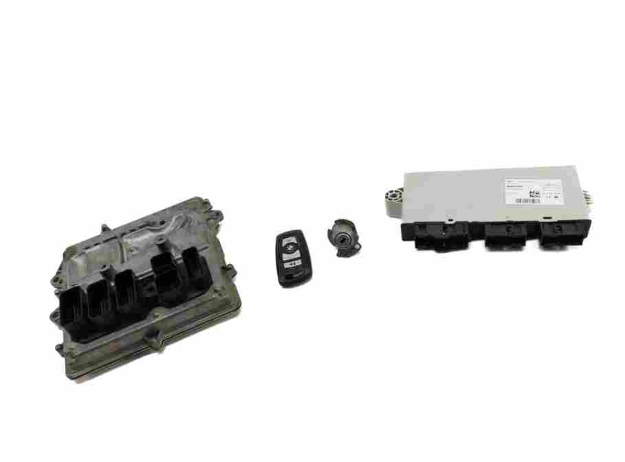 12-15 BMW 3 5 6 7 X3 F01 F06 F10 F30 ENGINE CONTROL MODULE IMMOBILIZER KEY SET