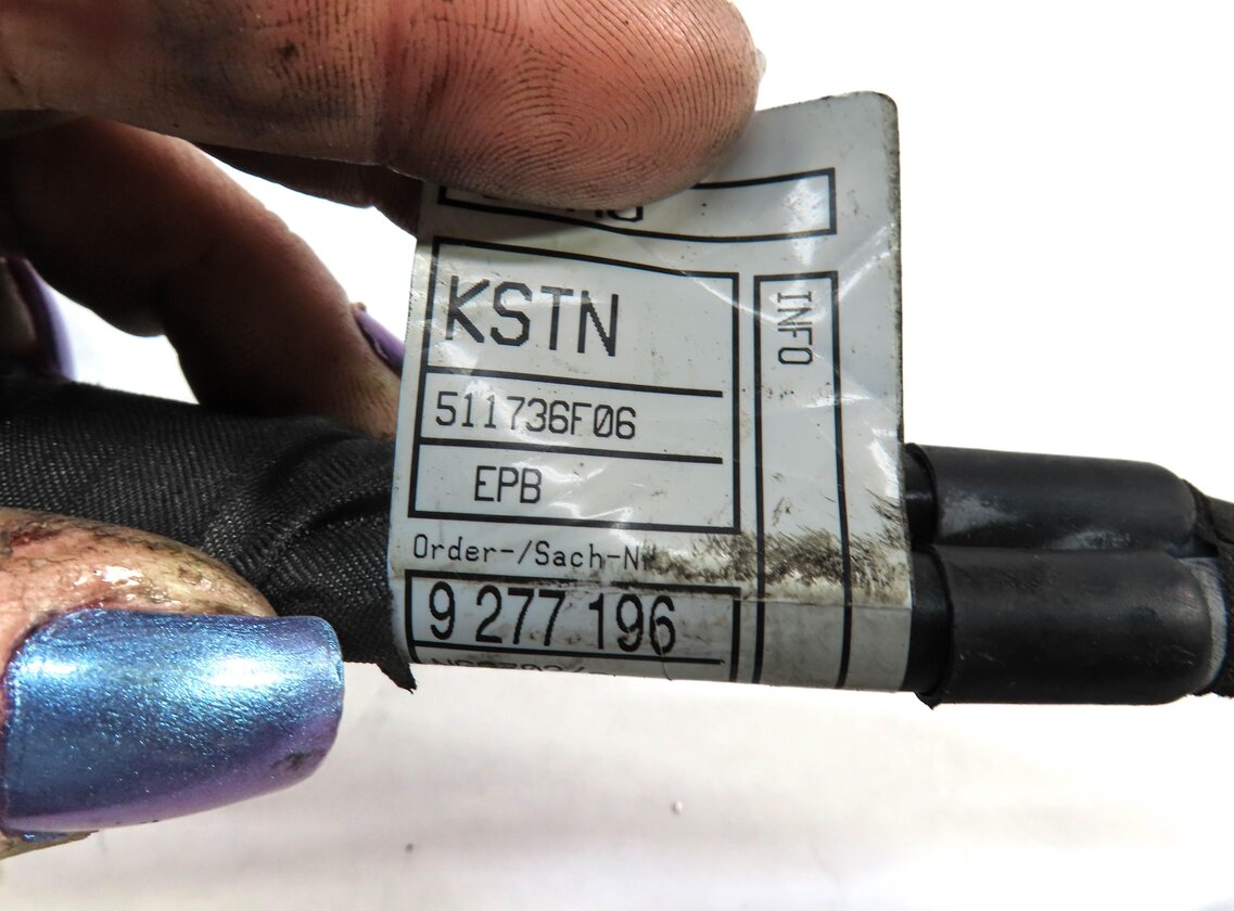 Thumbnail 4: 2013 BMW 535i (F10) REAR ELECTRONIC EMERGENCY PARKING BRAKE WIRE WIRING HARNESS