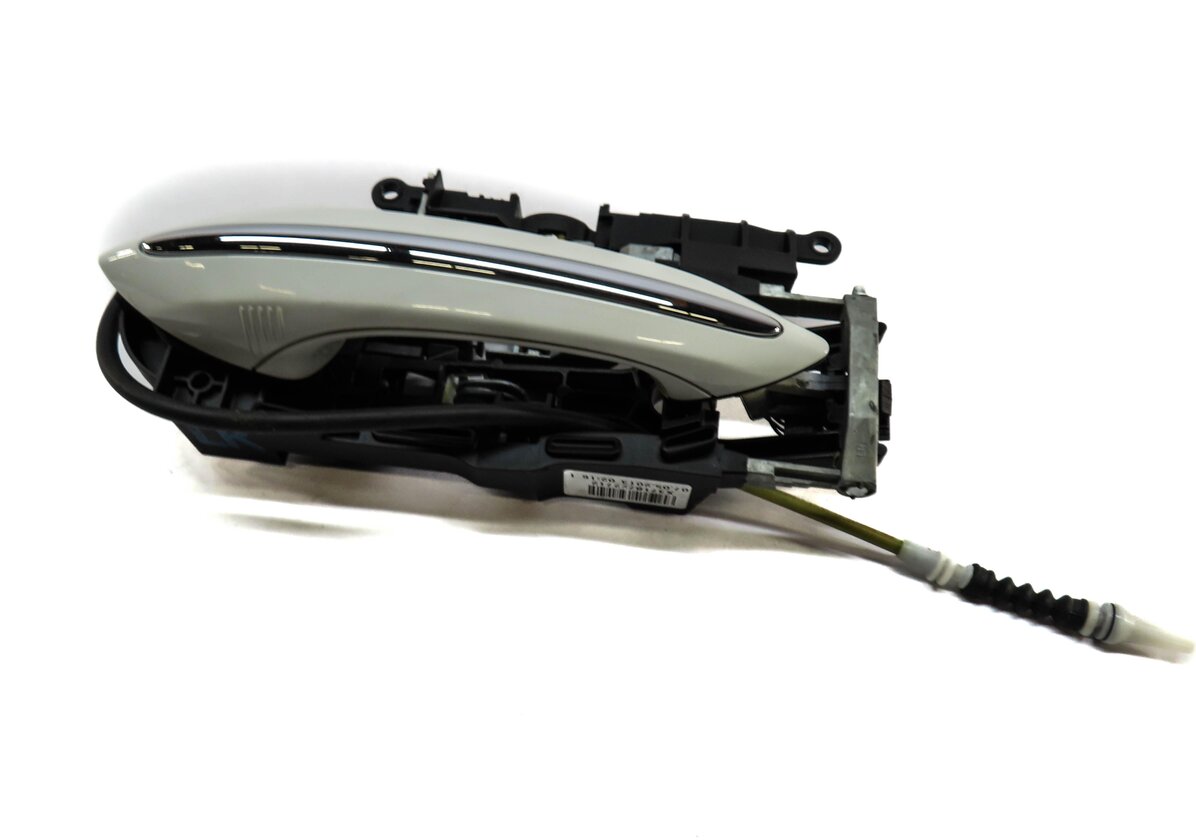 09-19 BMW 5 6 7 SERIES (F01 F07 F10 F12) LEFT REAR COMFORT DOOR HANDLE (WHITE)