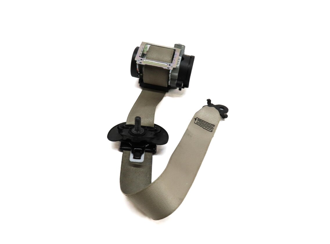 Thumbnail 1: 2011-2016 BMW 528i 535i 550i M5 (F10) RIGHT FRONT SEATBELT RETRACTOR (BEIGE)
