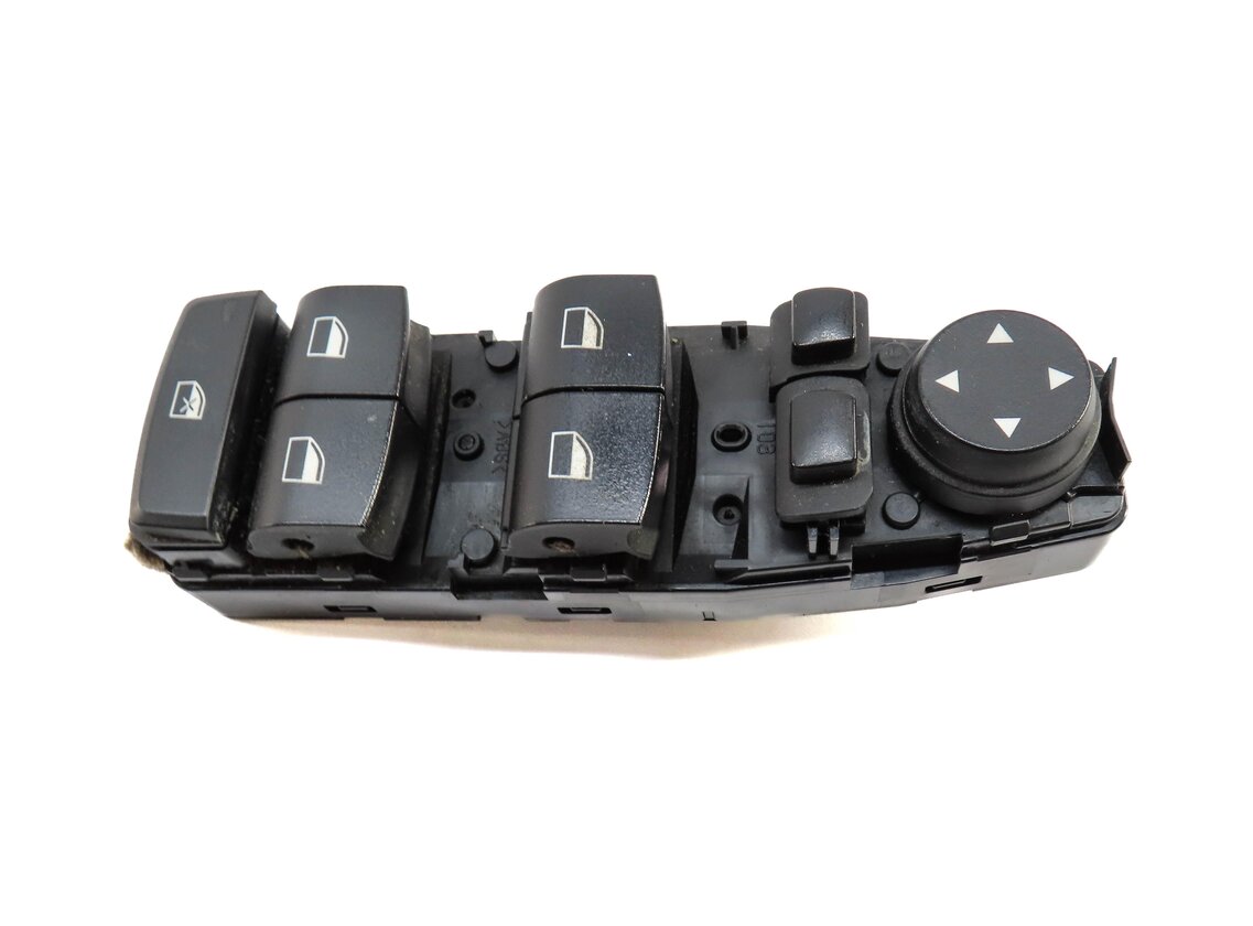 Thumbnail 4: 2010-2019 BMW 5 / 6 / GT / X3 (F07 F10 F12 F25) LEFT DRIVER P-FOLD WINDOW SWITCH