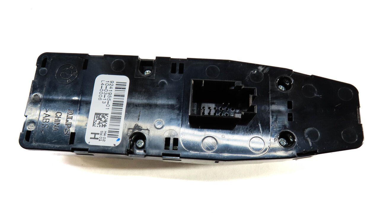 Thumbnail 5: 2010-2019 BMW 5 / 6 / GT / X3 (F07 F10 F12 F25) LEFT DRIVER P-FOLD WINDOW SWITCH