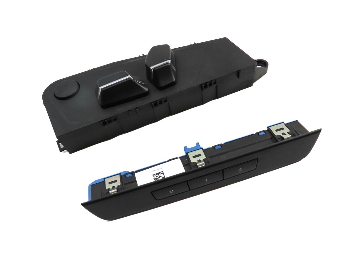 2013 BMW 535i (F10) FRONT LEFT DRIVER MEMORY SEAT ADJUST ADJUSTMENT SWITCH SET