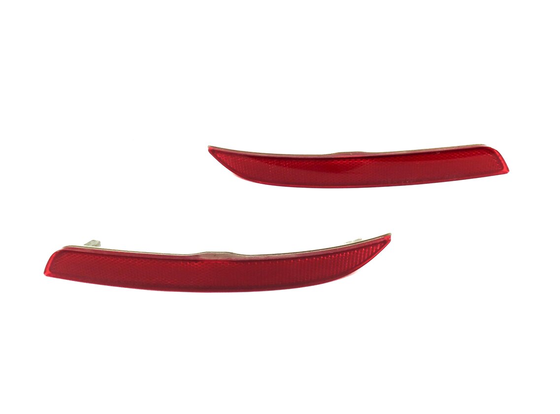 Thumbnail 2: 2013 BMW 535i (F10) REAR LEFT & RIGHT BUMPER MARKER REFLECTOR SET-2