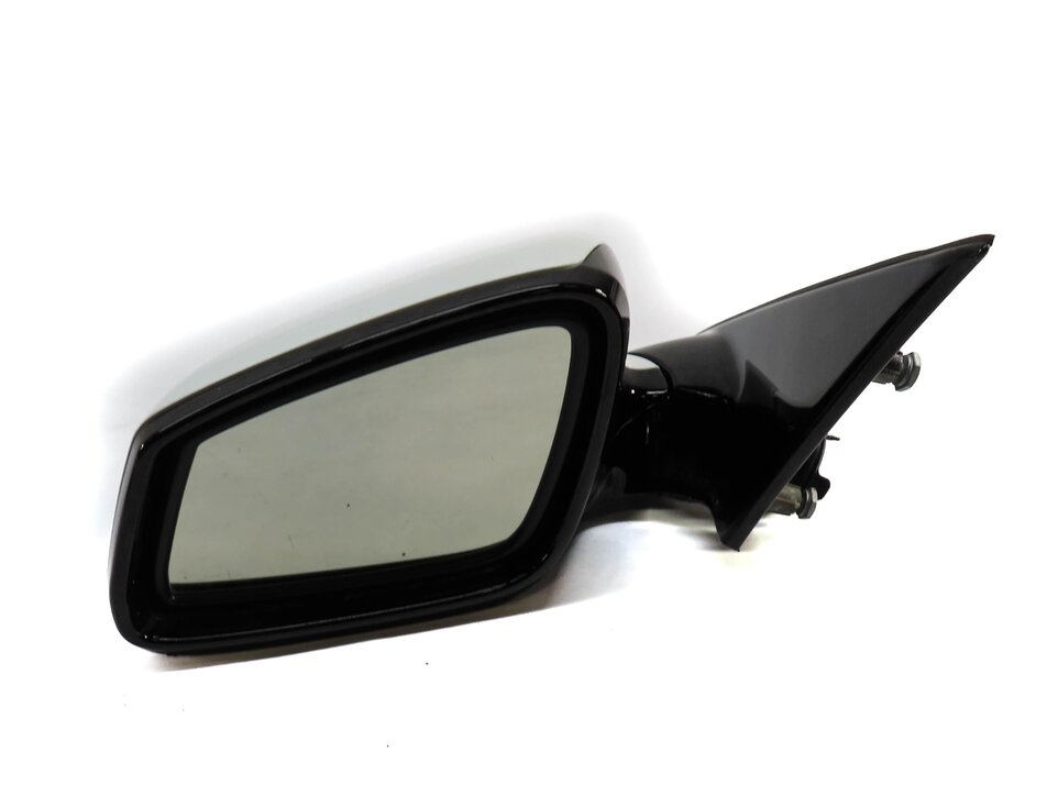 12-13 BMW 528i 535i 550i (F10) LEFT P-FOLD MEMORY AUTODIM MIRROR (WHITE / GLOSS)