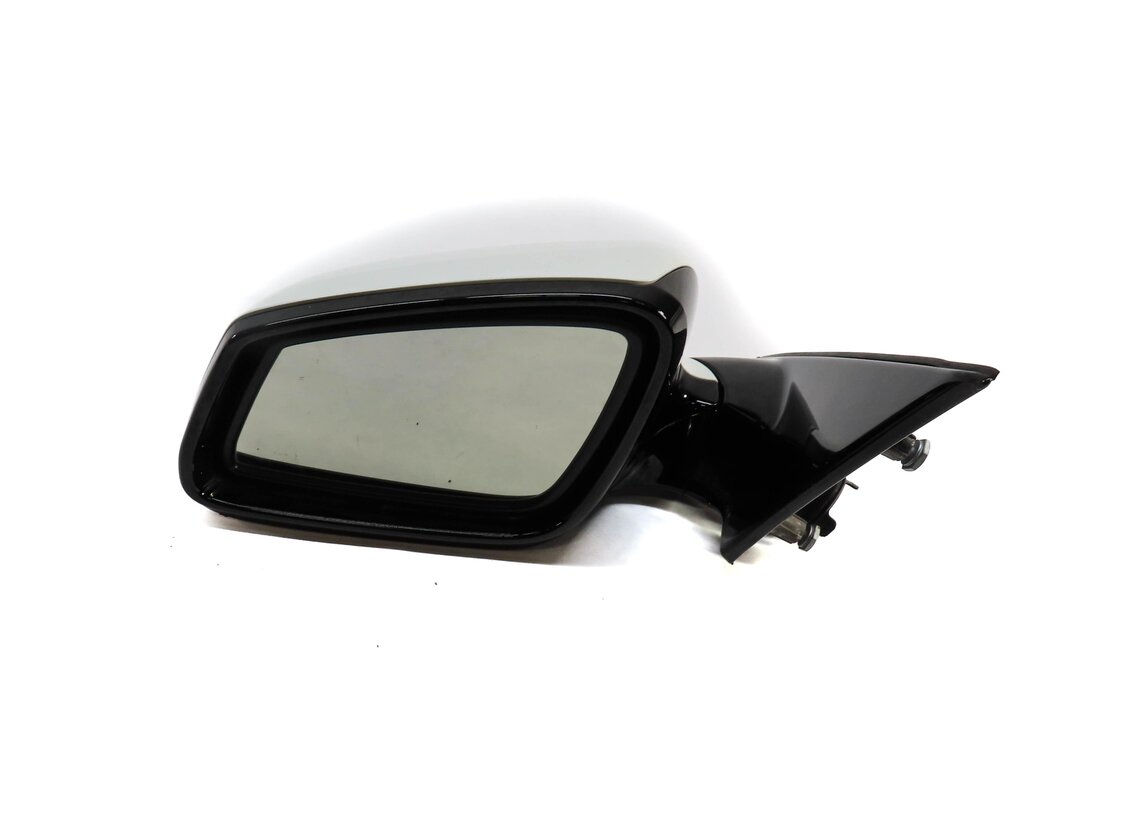 Thumbnail 2: 12-13 BMW 528i 535i 550i (F10) LEFT P-FOLD MEMORY AUTODIM MIRROR (WHITE / GLOSS)