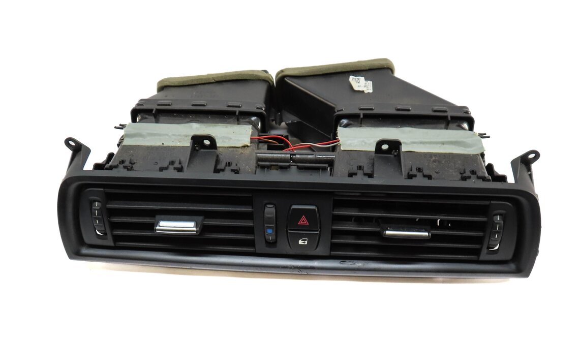 Thumbnail 2: 2013 BMW 535i (F10) CENTER DASH HEATER A/C AIR VENT w/ HAZARD & LOCK SWITCH