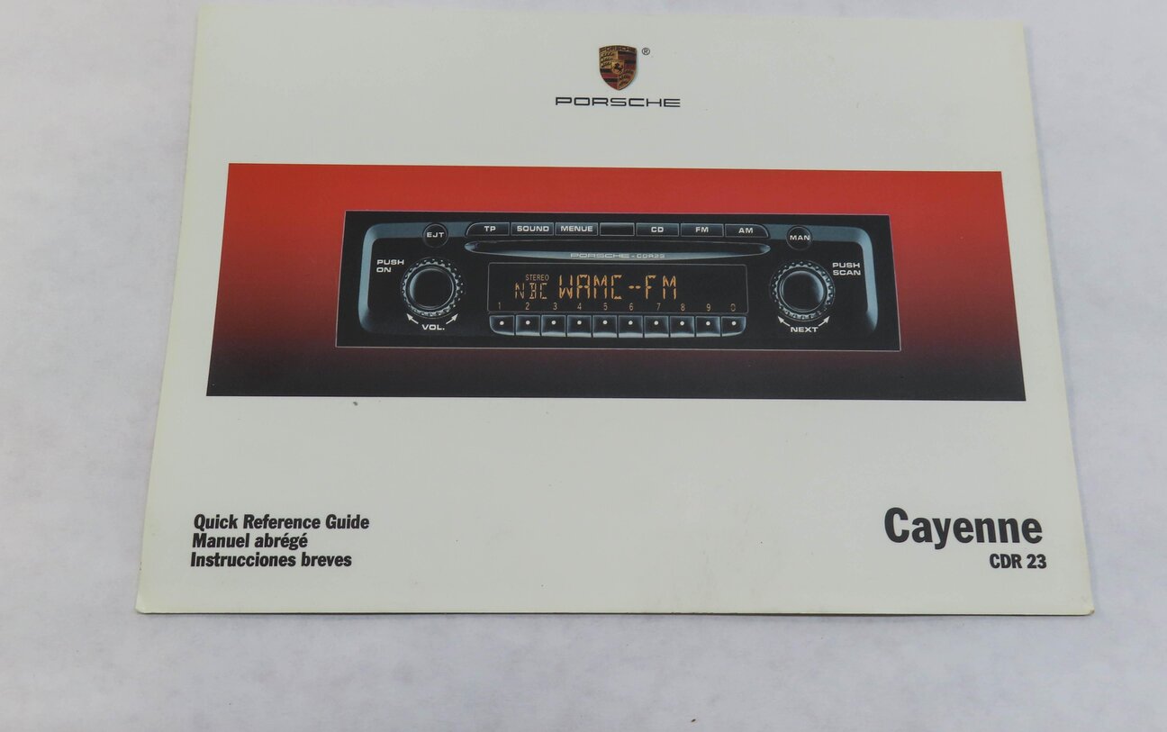 Thumbnail 5: 2006 PORSCHE CAYENNE (955) OWNERS MANUAL BOOK BOOKLET GUIDE SET w/ CASE