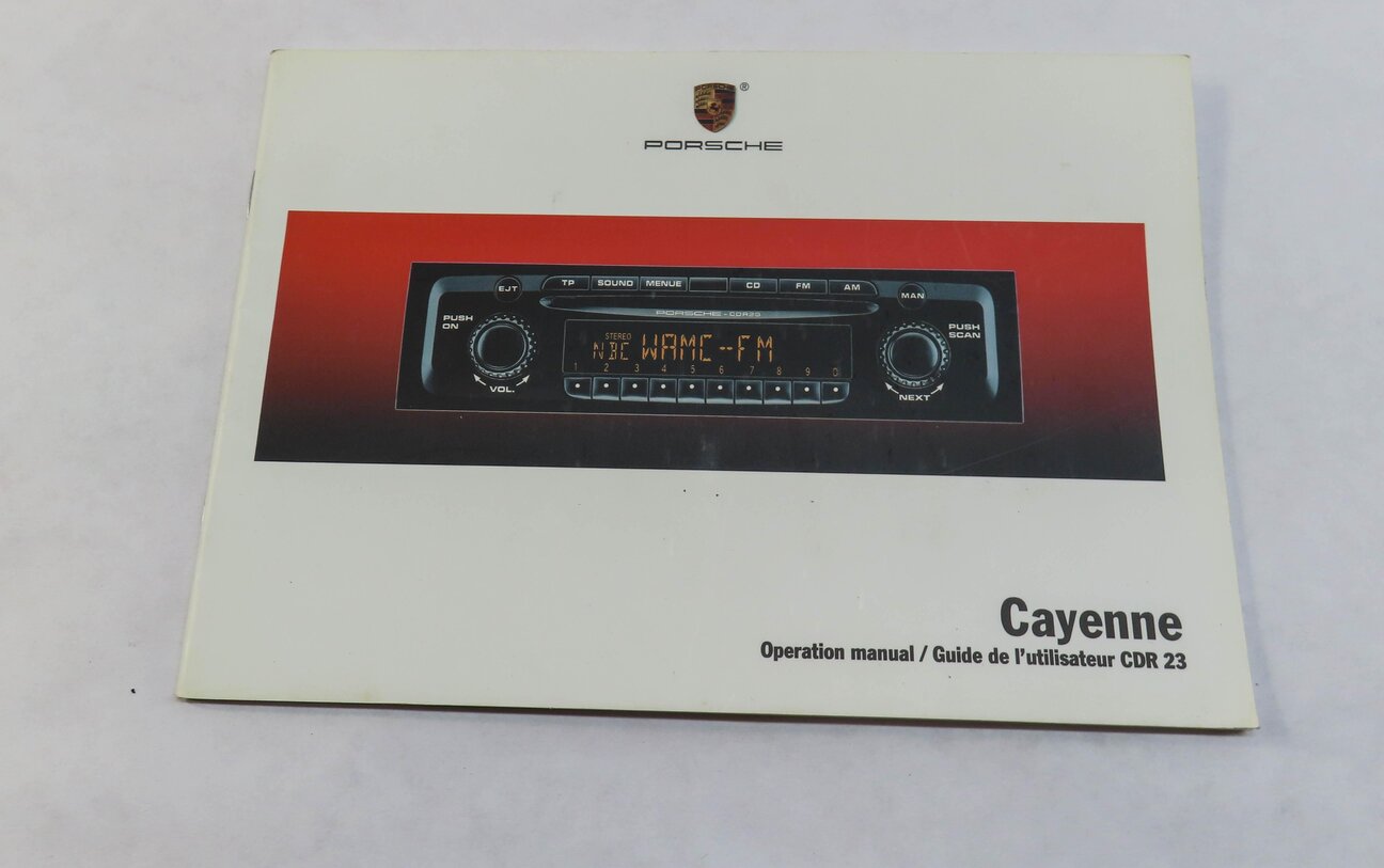 Thumbnail 6: 2006 PORSCHE CAYENNE (955) OWNERS MANUAL BOOK BOOKLET GUIDE SET w/ CASE