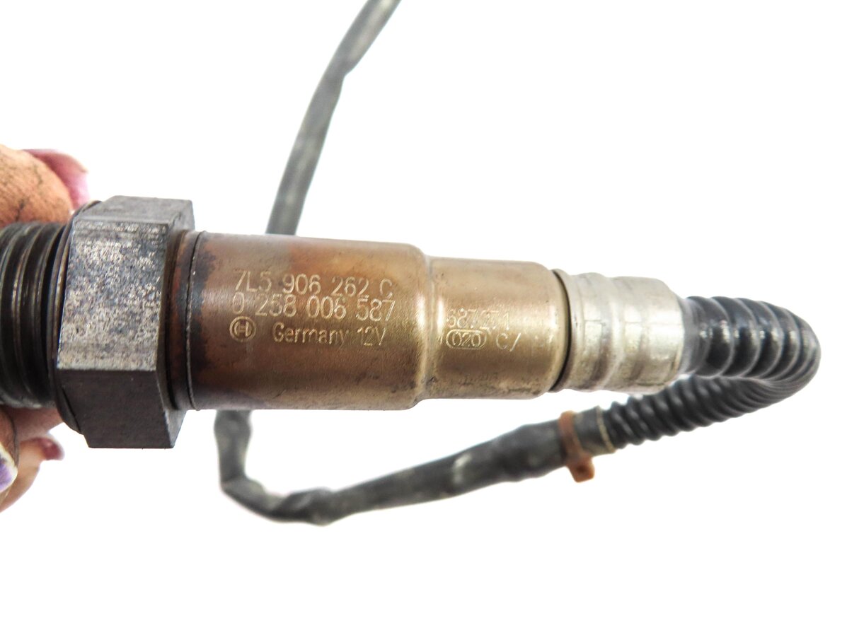 Thumbnail 4: 2006 PORSCHE CAYENNE (955) 3.2L PRE POST CAT O2 OXYGEN LAMBDA PROBE SENSOR SET