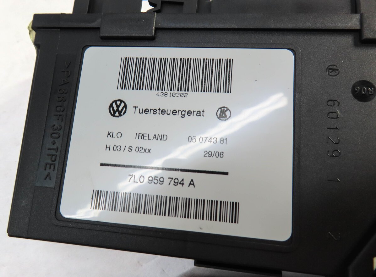 Thumbnail 4: 2003-2010 PORSCHE CAYENNE (955 957) RIGHT REAR DOOR POWER WINDOW MOTOR