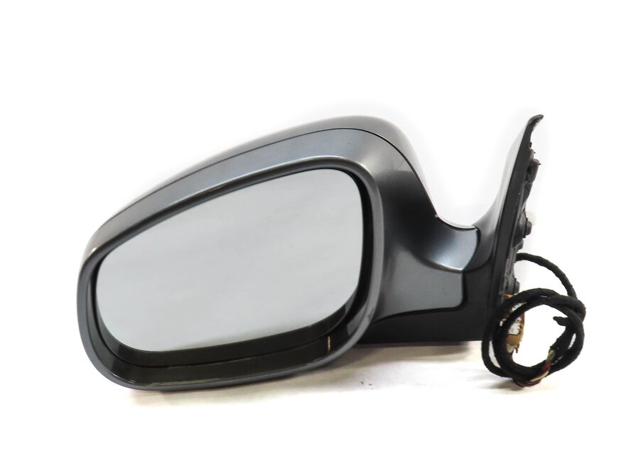 03-06 PORSCHE CAYENNE (955) LEFT HEATED P-FOLD DOOR MIRROR (TITANIUM METALLIC)