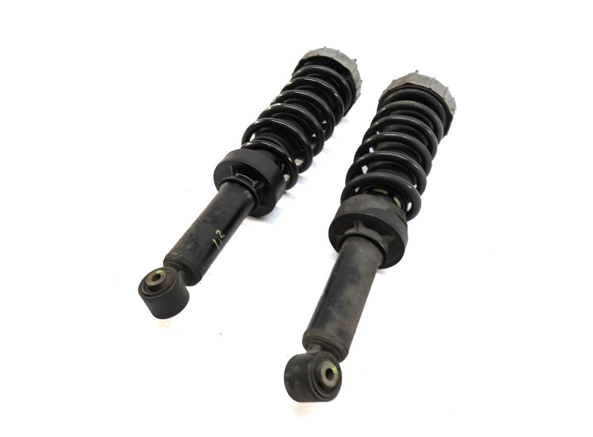 2006 PORSCHE CAYENNE (955) REAR LEFT & RIGHT SUSPENSION SHOCK STRUT SET-2