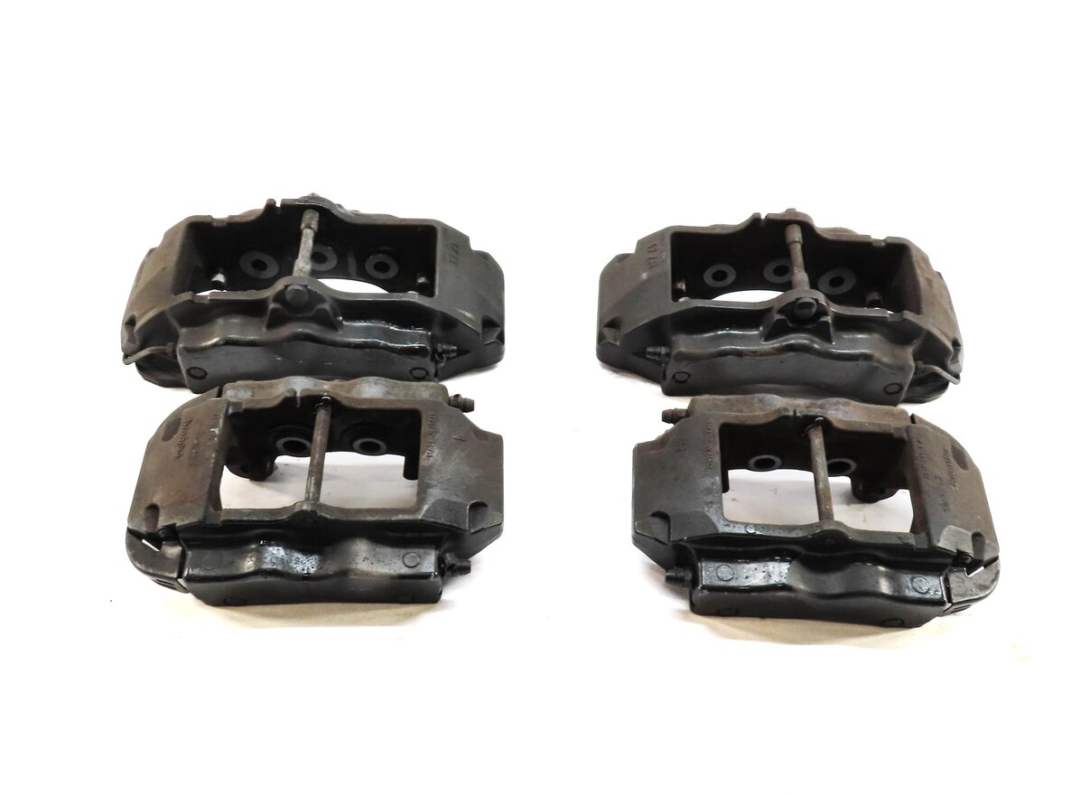 Thumbnail 2: 04-06 PORSCHE CAYENNE (955) FRONT & REAR ABS DISC BRAKE CALIPER SET/4 (BREMBO)