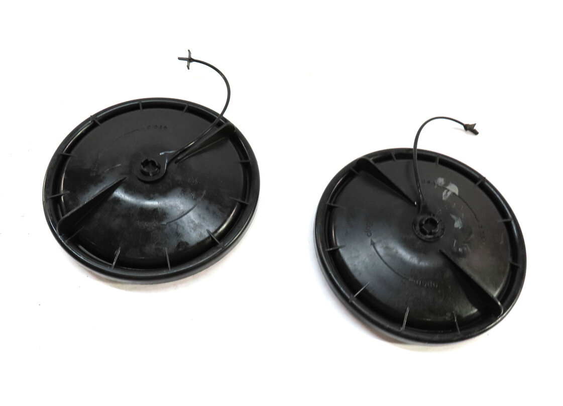 Thumbnail 5: 2014 BMW X5 (F15) XENON HEADLIGHT HEAD LIGHT LAMP ACCESS COVER CAP SET 2