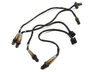 Thumbnail 3: 2014 BMW X5 F15 4.4L TWIN TURBO N63 ENGINE PRE POST CAT O2 OXYGEN SENSOR SET 4