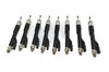 Thumbnail 2: 14-19 BMW 550i 650i 750i M5 M6 X5 X6 X5M X6M 4.4L N63 S63 V8 FUEL INJECTOR SET 8