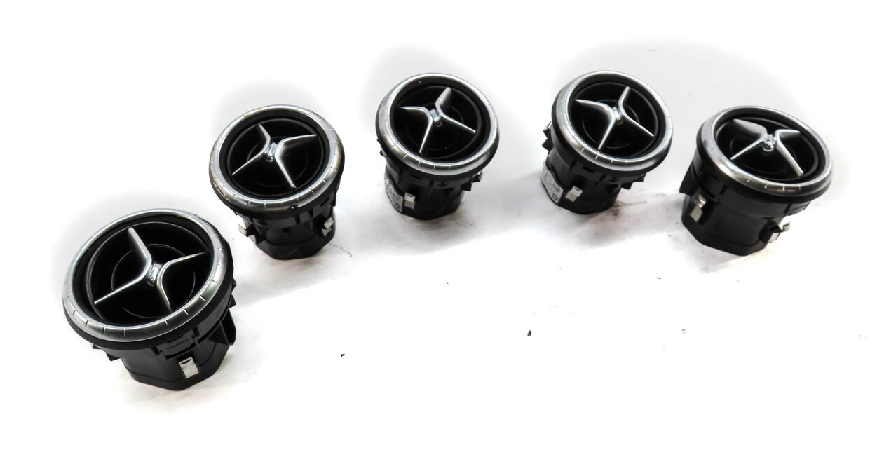 2014 MERCEDES CLA250 (C117) FRONT DASH HEATER A/C AIR VENT SET-5