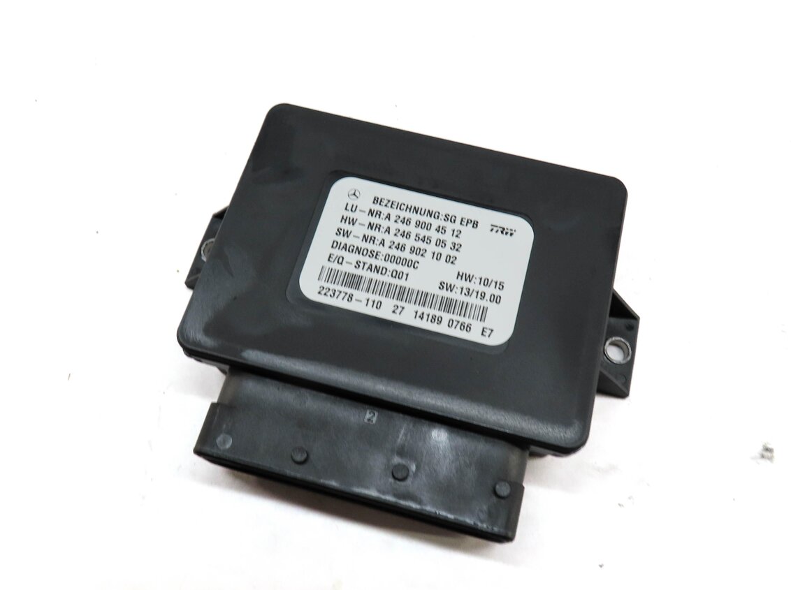 14-19 MERCEDES B250 CLA250 GL350 GL450 GL550 ML350 ML550 - PARKING BRAKE MODULE