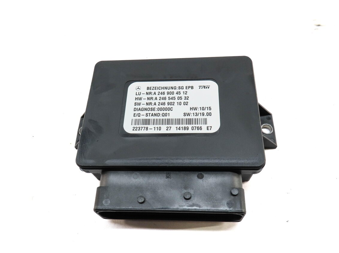 Thumbnail 2: 14-19 MERCEDES B250 CLA250 GL350 GL450 GL550 ML350 ML550 - PARKING BRAKE MODULE