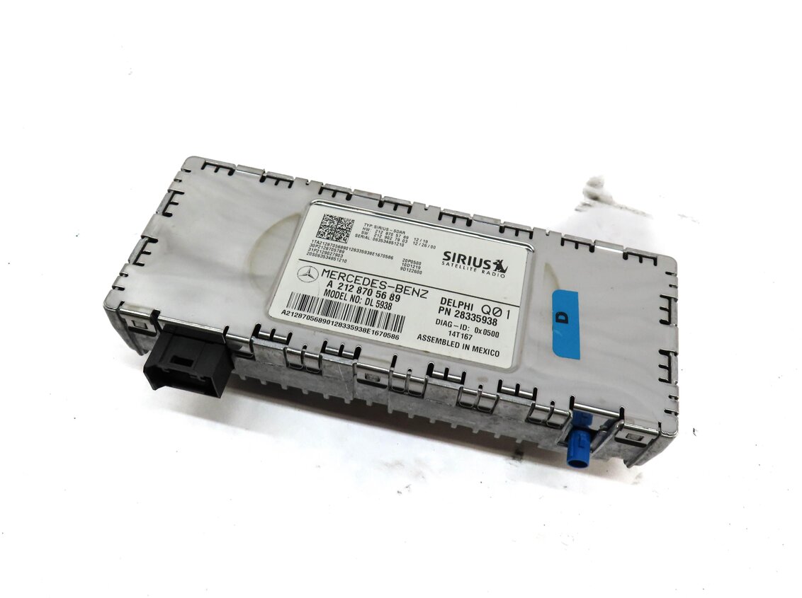 13-16 MERCEDES C117 C218 R172 W212 W463 X166 X204 SIRIUS SATELLITE RADIO MODULE