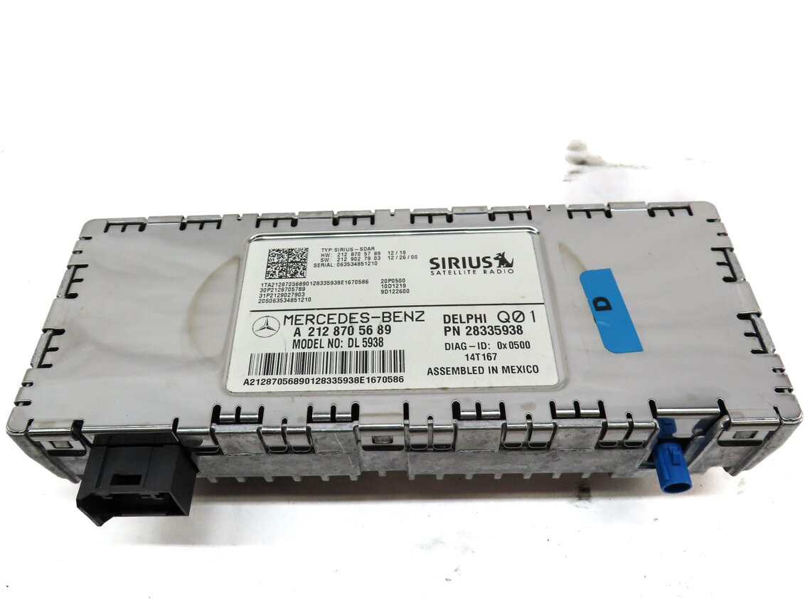 Thumbnail 2: 13-16 MERCEDES C117 C218 R172 W212 W463 X166 X204 SIRIUS SATELLITE RADIO MODULE