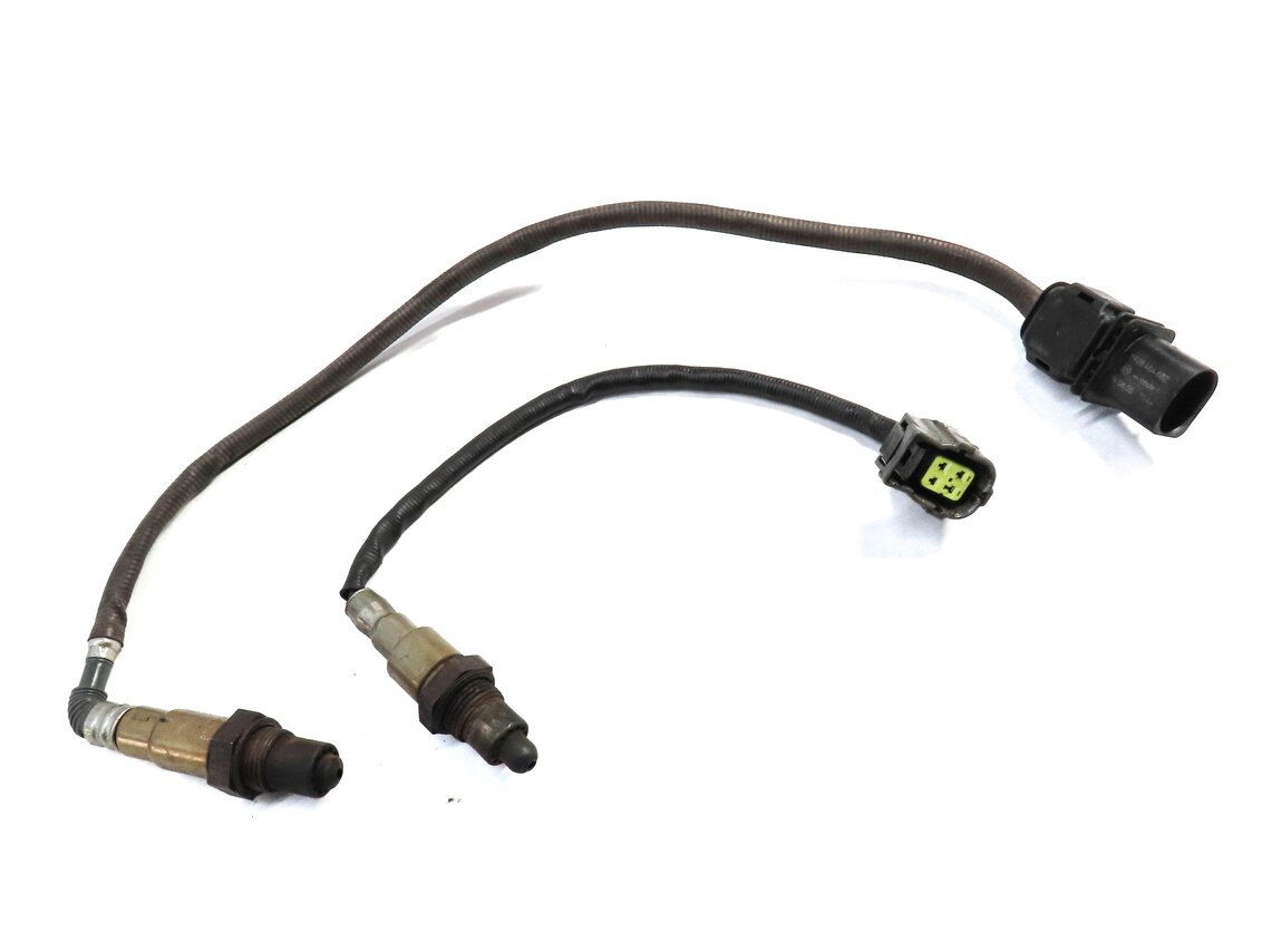 Thumbnail 8: 2014 MERCEDES CLA250 (C117) 2.0L PRE POST CAT O2 OXYGEN SENSOR SET-2