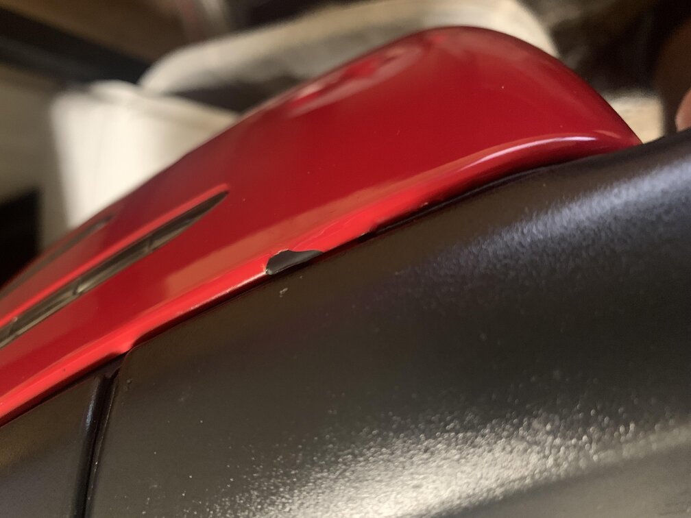 Thumbnail 7: 14-16 MERCEDES CLA45 CLA250 (C117) RIGHT - BLIND SPOT AUTODIM DOOR MIRROR (RED)