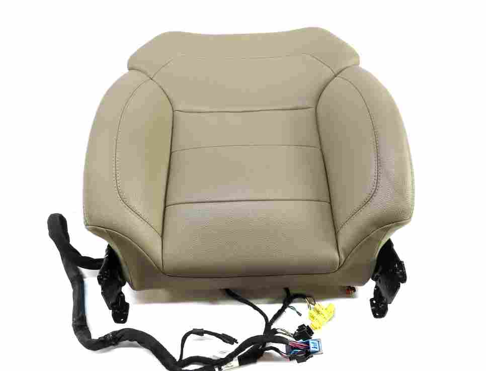 Thumbnail 2: 12-15 MERCEDES ML GL (W166 X166) DRIVER UPPER TOP HEATED SEAT CUSHION (BEIGE)