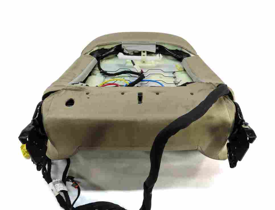 Thumbnail 6: 12-15 MERCEDES ML GL (W166 X166) DRIVER UPPER TOP HEATED SEAT CUSHION (BEIGE)