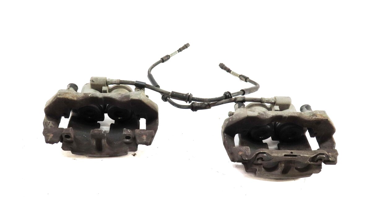 Thumbnail 5: 2012-2019 MERCEDES GL350 GL450 GLS350 ML350 (W166 X166) FRONT BRAKE CALIPER SET