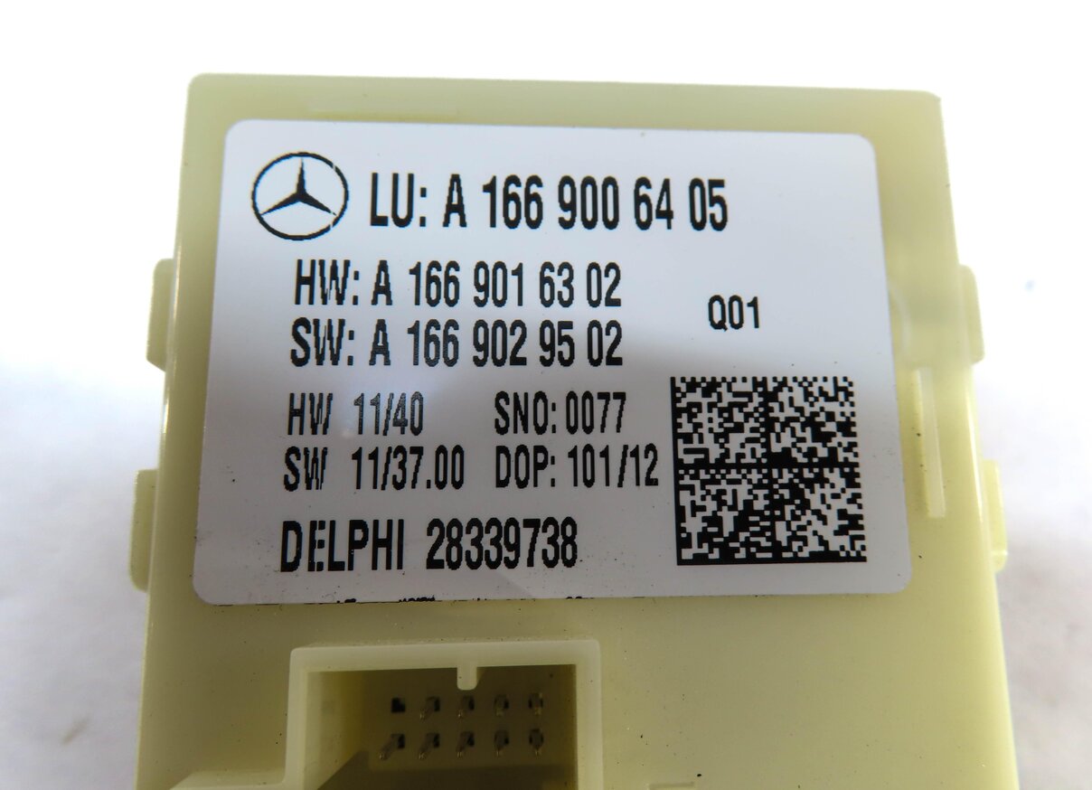 Thumbnail 6: 12-16 MERCEDES GL ML CLASS (W166 X166) REAR TRUNK LIFT LIFTGATE CONTROL MODULE