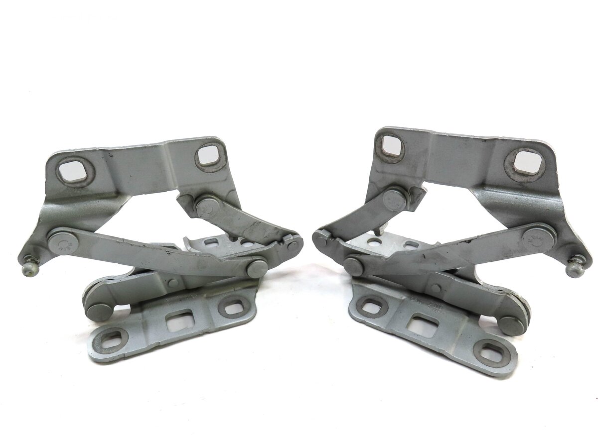12-19 MERCEDES GL350 GL450 GL550 ML350 ML550 (W166 X166) HOOD HINGE SET (SILVER)