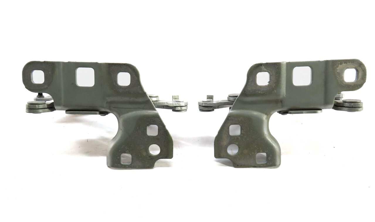 Thumbnail 2: 12-19 MERCEDES GL350 GL450 GL550 ML350 ML550 (W166 X166) HOOD HINGE SET (SILVER)