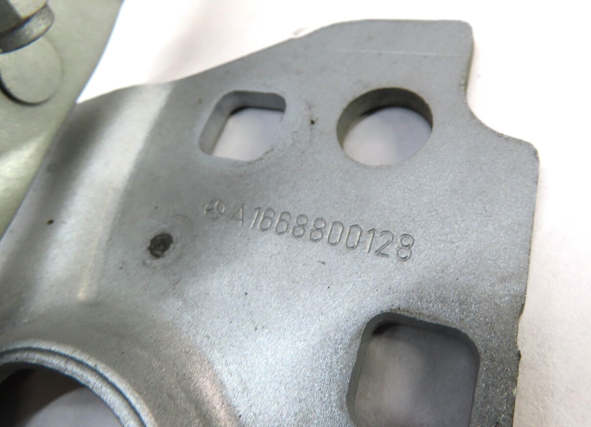 Thumbnail 6: 12-19 MERCEDES GL350 GL450 GL550 ML350 ML550 (W166 X166) HOOD HINGE SET (SILVER)