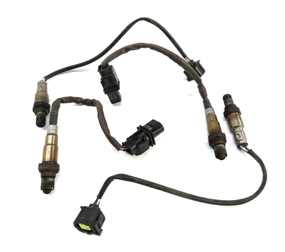 2012 MERCEDES ML350 (W166) 3.5L PRE POST CAT O2 OXYGEN LAMBDA PROBE SENSOR SET-4