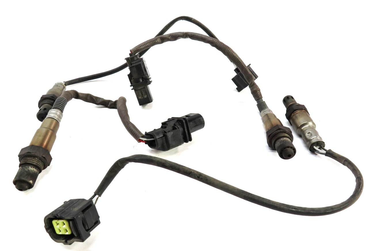 Thumbnail 2: 2012 MERCEDES ML350 (W166) 3.5L PRE POST CAT O2 OXYGEN LAMBDA PROBE SENSOR SET-4