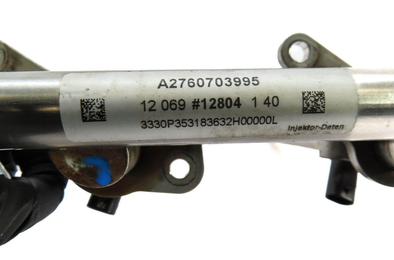 Thumbnail 8: 2012 MERCEDES ML350 (W166) 3.5L M276 ENGINE FUEL RAIL SET w/ INJECTORS