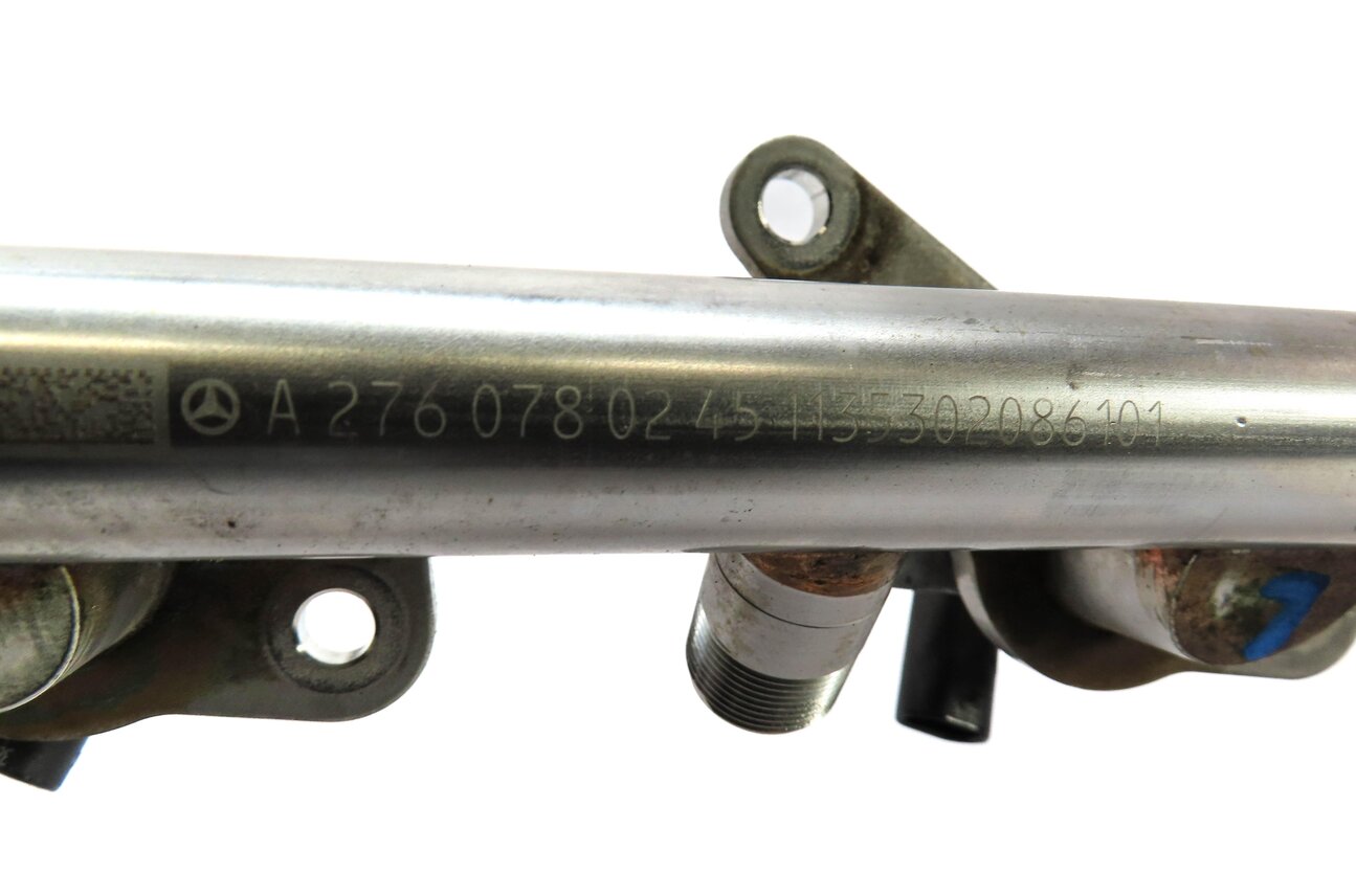 Thumbnail 9: 2012 MERCEDES ML350 (W166) 3.5L M276 ENGINE FUEL RAIL SET w/ INJECTORS