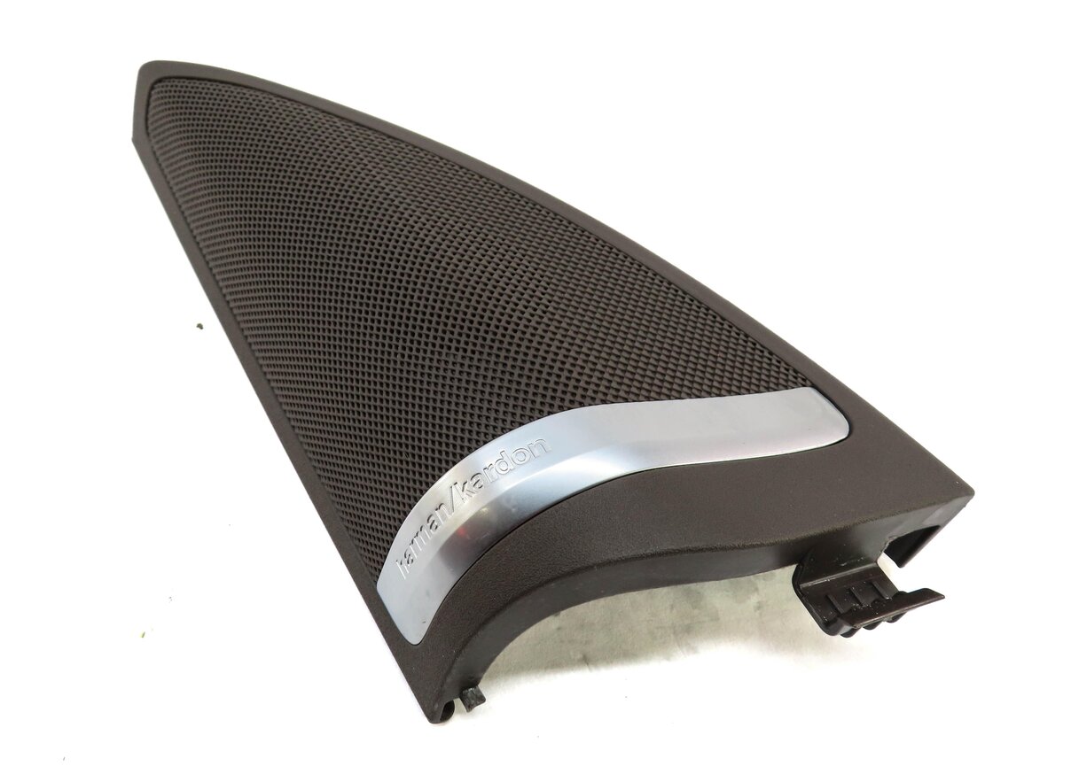 2012 MERCEDES ML350 (W166) FRONT LEFT DRIVER DOOR SPEAKER GRILLE TRIM (BROWN)
