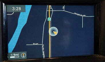 12-16 MERCEDES C GL ML SLK (W204 W166 W172 X166) GPS NAVIGATION DISPLAY SCREEN
