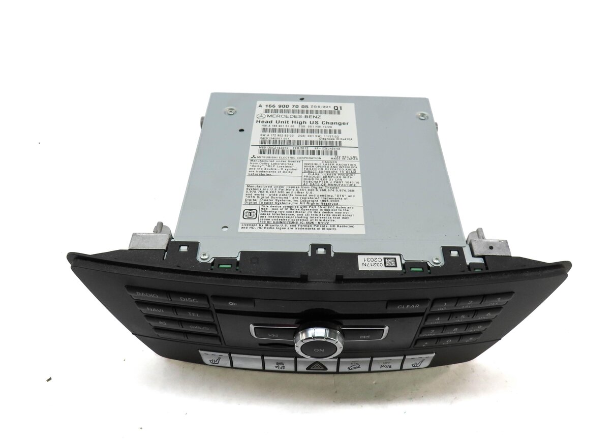 Thumbnail 3: 2012 MERCEDES ML350 ML550 ML63 AMG (W166) RADIO STEREO GPS NAVIGATION RECEIVER