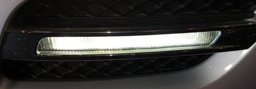 Thumbnail 2: 2012 MERCEDES ML350 ML550 (W166) FRONT RIGHT PASSENGER DRL FOGLIGHT LIGHT LAMP