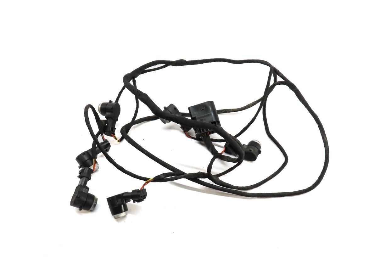 2012 MERCEDES ML350 (W166) FRONT PDC PARK DISTANCE SENSOR SET & HARNESS (SILVER)