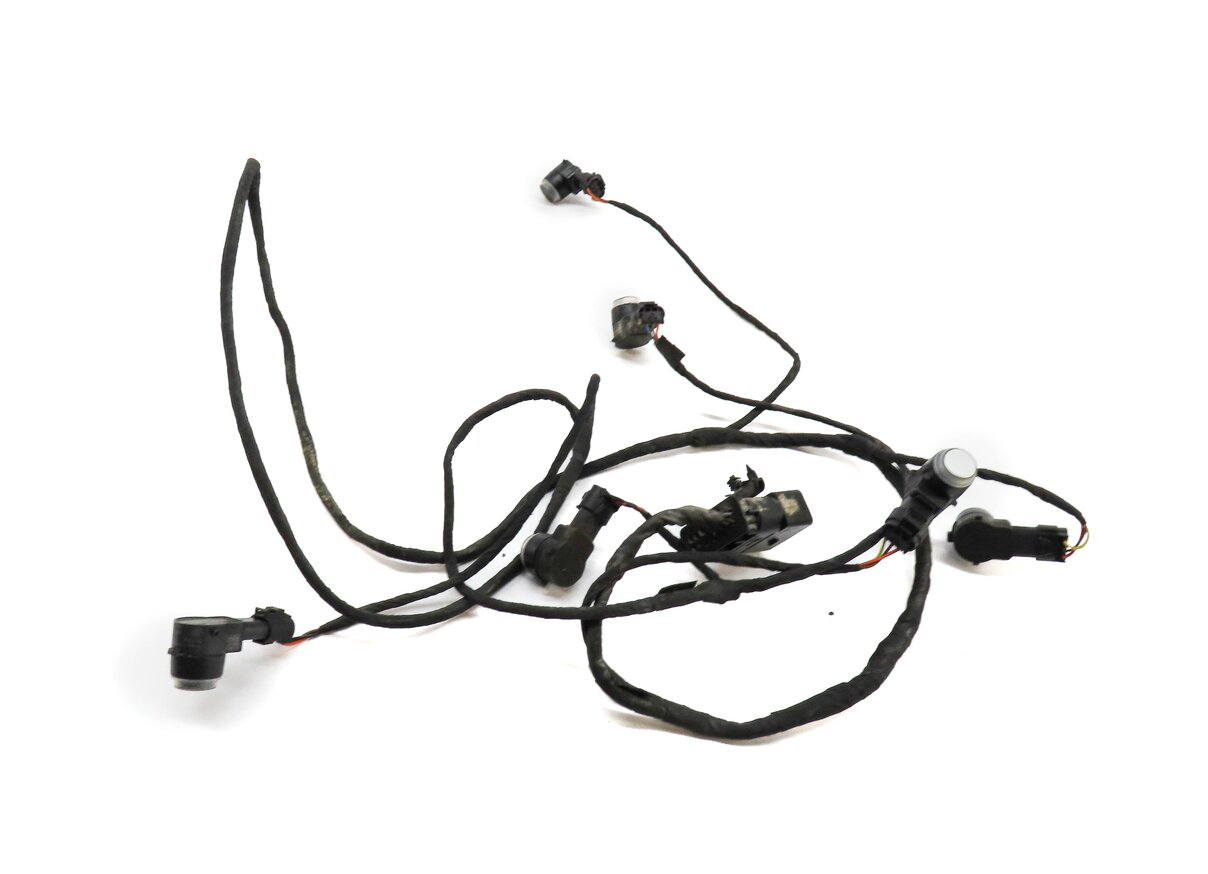 Thumbnail 3: 2012 MERCEDES ML350 (W166) FRONT PDC PARK DISTANCE SENSOR SET & HARNESS (SILVER)